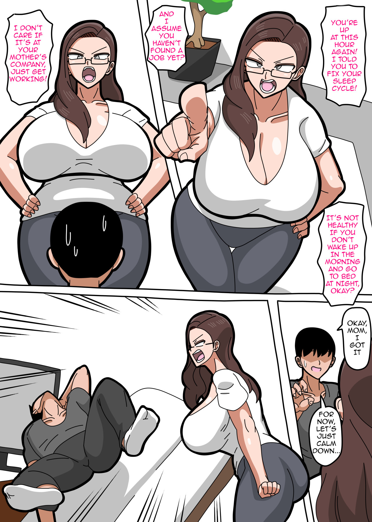 Hentai Manga Comic-My Mother is the President-Read-3